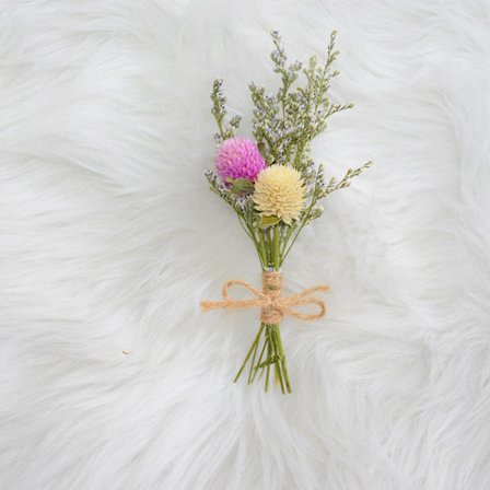 Evig Blomst Tørret Blomst Festival Gave Mini Lille Blomsterbuket Aromaterapi Flaske Brystblomst