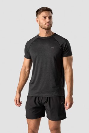 ICANIWILL - Training Mesh T-shirt Men Dark Grey- Træningstrøje - Herrer - Træningstøj fra ICIW