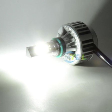 32W 4000lm COB LED H4 Moottoripyörän Etuvalo