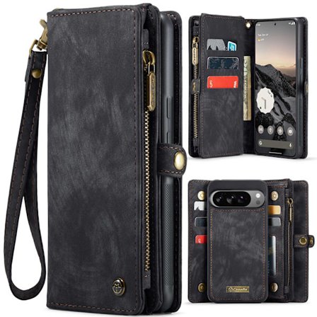 CaseMe Google Pixel 10 Pro XL 008 BIg Wallet 2in1 Magnet Flip Cover - Sort