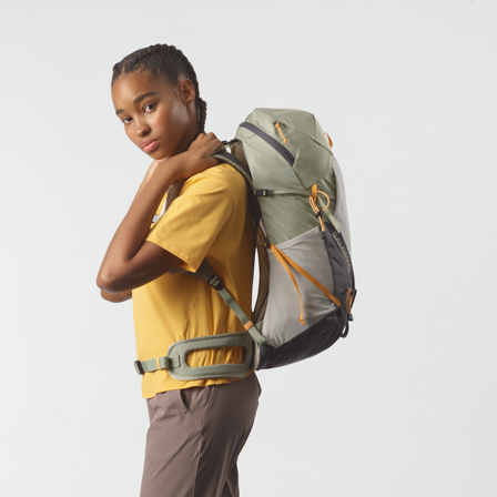 Salomon - Aerotrek 28 Women - Seagrass / Silver Cloud