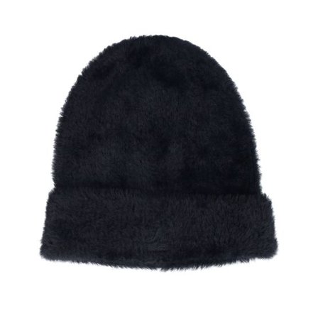 Kangol - Svart cuff Beanie - Faux Fur Beanie Black Cuff @ Hatstore