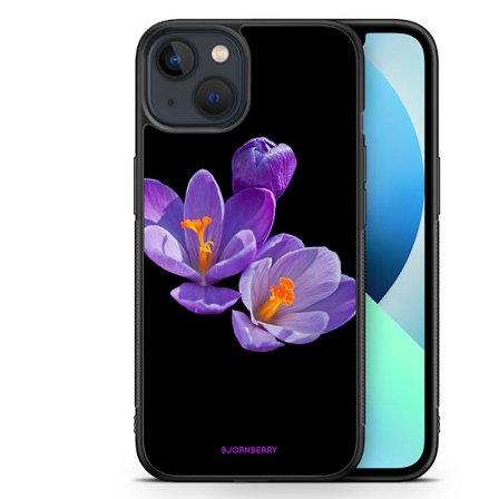 Bjornberry Skal iPhone 13 Mini - Lila Blommor