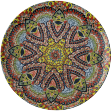 Arthur Krupp Mandala Tallrik