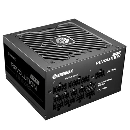 ENERMAX Power Supply 1200W Revolution3 80+ Gold Black ATX3.1