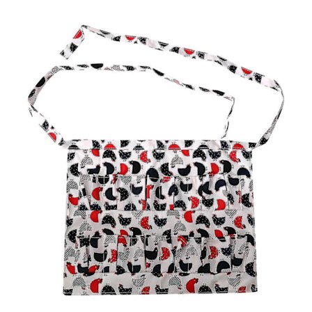 Äggsamlingskjol Äggsamlingsförkläde med flera fickor Äggsäker kjol