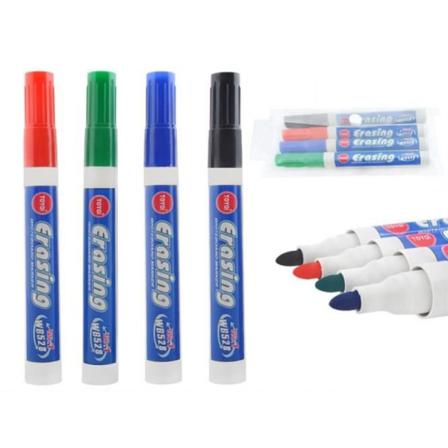 Whiteboard Pennor Olika Färger (4-pack) Multifärg
