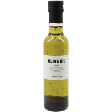 Nicolas vahé Olive oil with basil, 25 cl