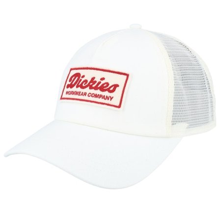 Dickies - Weiss trucker Cap - Lewistown Egret White Trucker @ Hatstore