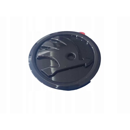 Logo Emblem Til Skoda 100 Mm Sort Blank