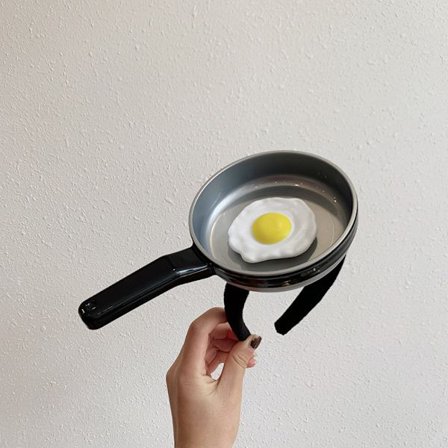 Roliga Pannband Stekt Egg Hårband PAN PAN