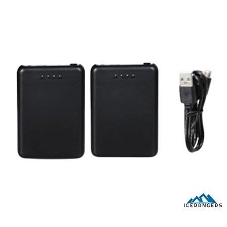 Extra Batterier för ICERANGERS Värmesockor (2-pack)