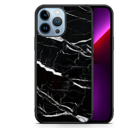 Bjornberry Skal iPhone 13 Pro Max - Svart Marmor