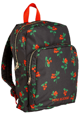 Mini Rodini Lingonberries Ryggsäck Ryggsäckar Unisex Svart ONESIZE