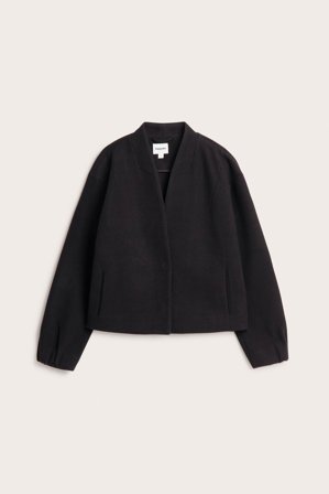 Kappahl | Kurtka z krytym zapięciem | Czarne