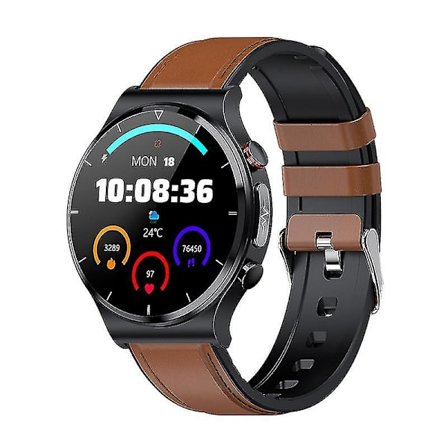 Smartwatch med Kropstemperatur, Puls, EKG, Sportsur, Multifunktionel Smartwatch
