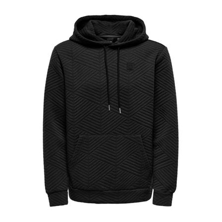 Only & Sons Hoodies , Zwart , Heren , Maat: L