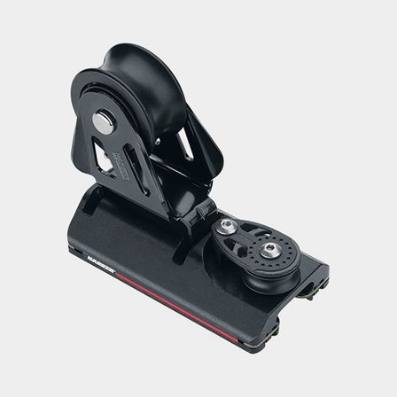 Harken 22mm Adjustable CB Car - Sheave, 2:1 (G2227B)