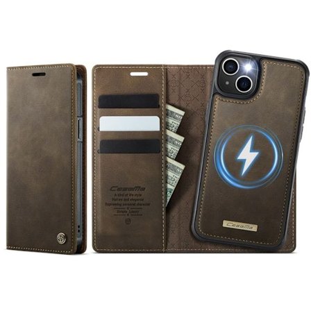 CASEME iPhone 14 Plus / iPhone 15 Plus Cover with MagSafe - Brown