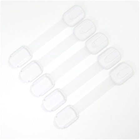 Säkerhetslås för barn (10-pack) - Barnsäkerhet för skåp och lådor