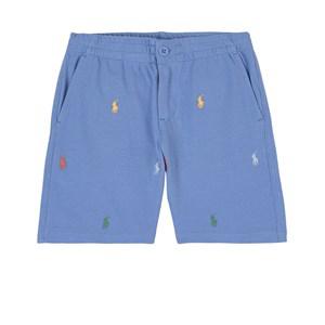 Kids - Ralph Lauren Blue Embroidered Shorts 2 Years - Shorts - 2 years - Blue - Junge