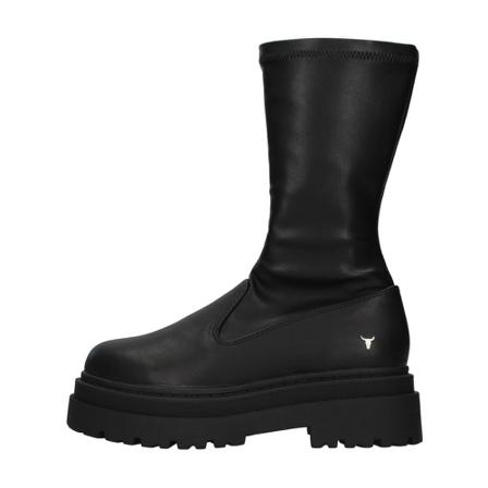 Windsor Smith, Boots Czarny, Kobieta, Rozmiar: 40 EU