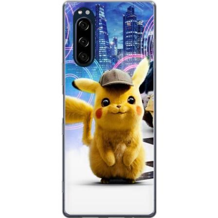 Sony Xperia 5 Gjennomsiktig deksel Etterforsker Pikachu