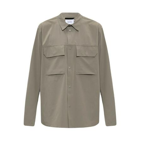 Norse Projects, ‘Jens’ shirt Grijs, Heren, Maat:XL