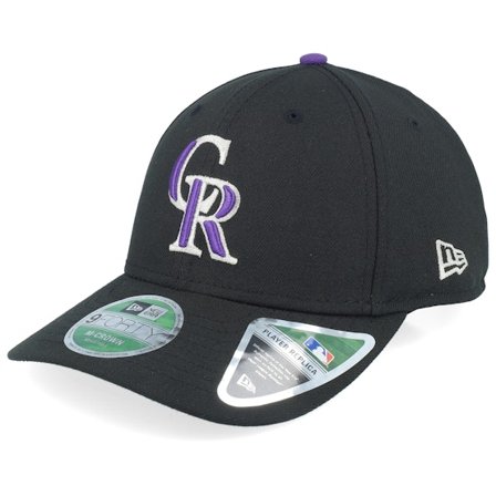 New Era - MLB Svart adjustable Keps - Colorado Rockies MLB PR 9FORTY M-Crown Black Adjustable @ Hatstore
