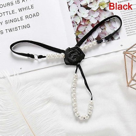 1 stk. Dame Undertruser Micro G-streng Truser Sexy Undertøy Med Perle