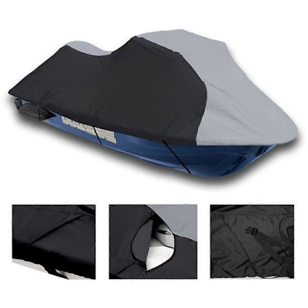 Sea-Doo Bombardier SeaDoo RXP 2004-2008 Jetski Trailer Cover Grå/Sort