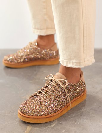 ANGULUS Shoes - Flat - With Lace - Pink - 36