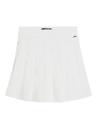 J.Lindeberg - Golf - Adina Golf Skirt - White - - L