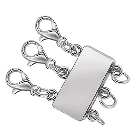 Magnetiskt halsband med skiktning, distanser för skiktning av halsband