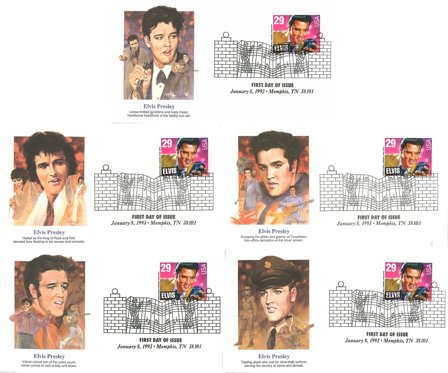 Elvis - Førstedagskuverter