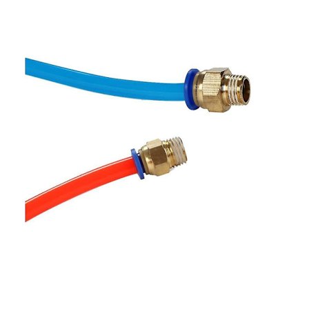 PC Pneumatisk Luft 10mm 8mm 12mm 6mm 4mm Slang 1/4 tum BSP 1/2 tum 1/8 tum 3/8 tum Hantråd Luftnippel Snabbkoppling