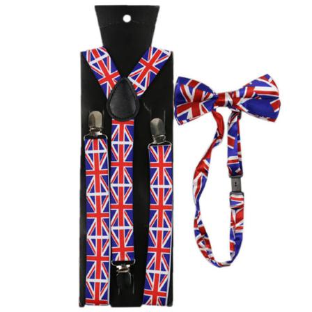 Deyueslivia Vuxenrem Brittisk Flagga 2,5 Cm Vuxen Fluga Och Str