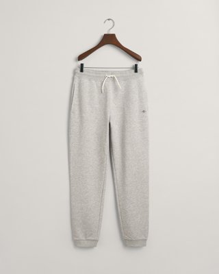 GANT - Shield joggebukse til ungdom til herre light grey melange