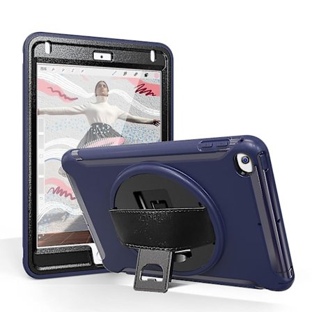 Premium Färgfall För Ipad Mini 4/5 Med Justerbart Stativ, Handrem, Förstärkt Fallskydd, Högkvalitativt Skydd