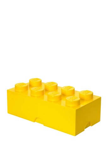 LEGO STORAGE | Lego Storage Brick 8 - Yellow | ONE SIZE