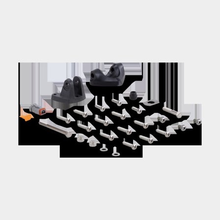 Kit de montagem para cilindros de flap de trimagem Dometic Edge, adequado para cilindros curtos (10′′)