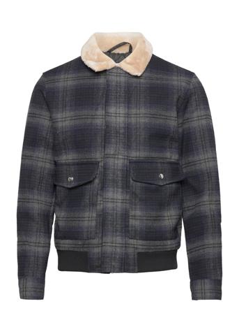 Jjtom Wool Bomber Bomberjacka Jacka Multi/mönstrad Jack & J S