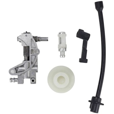 5 stk. serie filter pumpe slange rørledning dyse impeller kit til 4500 5200 5800 45CC 52CC 58CC motorsav udskiftning