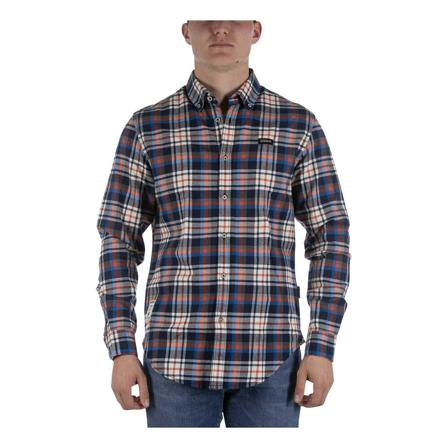 Napapijri Casual Shirts Blå, Herre Skjorter