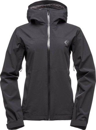 Black Diamond W's Stormline Stretch Rain Shell Black