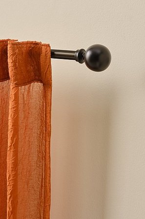 Jotex - Vorhangstange 110-320 Cm Schwarz - BALLY - Kaufe Gardinenstangen bei Jotex