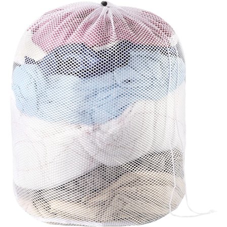 Mesh tvättväska, återanvändbar tvättväska i mesh för tvättmaskin