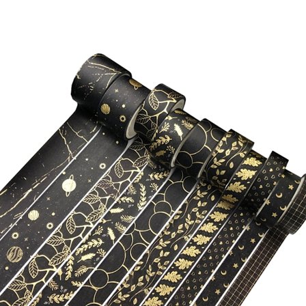 Laatikko teippiä eri väreissä - ainutlaatuisia ja päivitettyjä malleja - ihanteellinen askarteluun