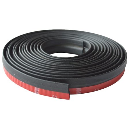 Fleksibel tætningsliste, ideel til top- og sideisolering af garageporte, varme-, kulde- og støvafvisende TPE-materiale sikrer holdbarhed, 