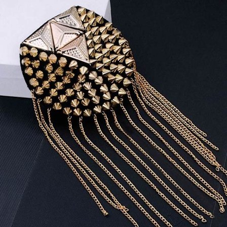 Tofs Epaulett Brosch GULD STYLE 3 STYLE 3